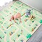 Sorbus Foldable Baby Play Mat for Babies, Infants, and Toddlers, Kids Foam Mats for Tummy Time with Travel Bag (Road Trip Route)